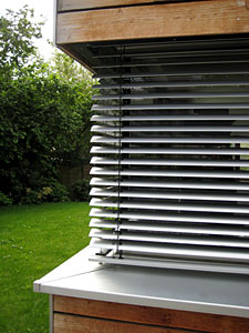 Verglasungsdetail, Einfamilienhaus, Hauptstrasse, Bühl