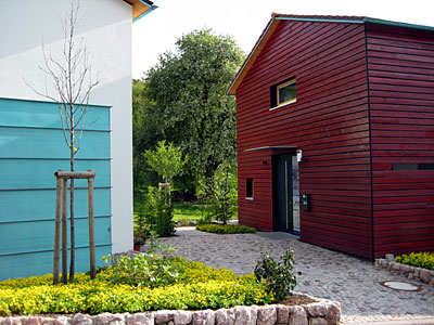 Strassenansicht, Wohn- und Bürohaus, Brombachweg, Bühl