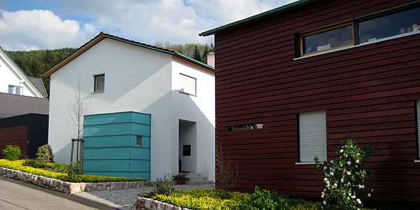 Strassenansicht, Wohn- und Bürohaus, Brombachweg, Bühl