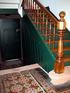 Historisches Treppenhaus, Mehrfamilienhaus, Hauptstrasse, Bühl