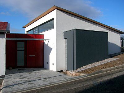 Eingang, Einfamilienhaus, Hinterfeldweg, Bühl