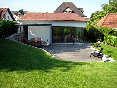 Gartenansicht, Einfamilienhaus, Hinterfeldweg, Bühl