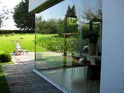 Verglasungsdetail, Hinterfeldweg, Bühl