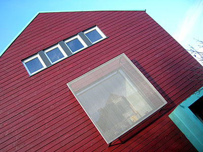 Eingangsfassade, Einfamilienhaus, Hauptstrasse, Bühl