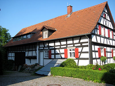 Ostfassade, Fachwerkhaus, Klotzbergstrasse, Bühl