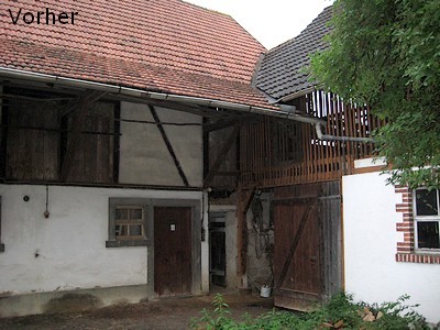 Wohn- und Bürohaus, Brombachweg, Bühl, Dachdetail