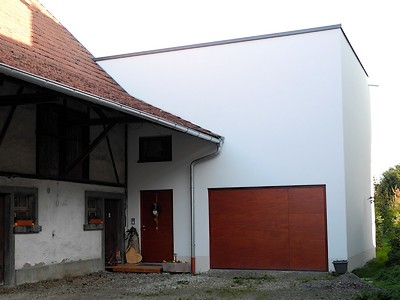 Wohn- und Bürohaus, Brombachweg, Bühl, Eckverglasung