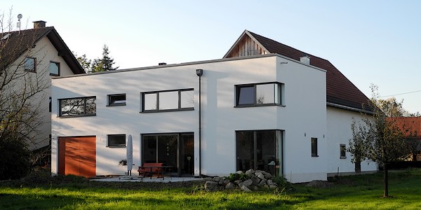 Strassenansicht, Wohn- und Bürohaus, Brombachweg, Bühl