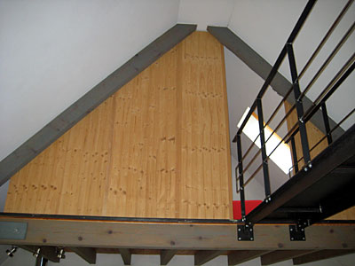 Detail Steg, Einfamilienhaus, Bühler Seite, Altschweier