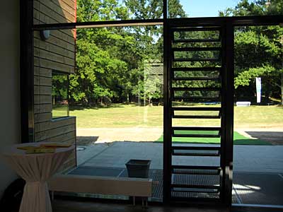 Fassadendetail, Waldheim, Gustav-Jacob-Hütte, Karlsruhe