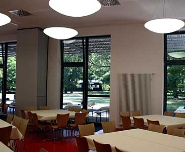 Versammlungssaal, Waldheim, Gustav-Jacob-Hütte, Karlsruhe